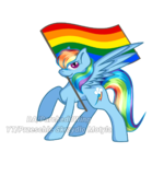 _request__rainbow_dash_with_rainbow_flag_by_parchedbwing_dfbznc8-fullview.png