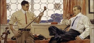 Joseph C Leyendecker created the Arrow collar man.jpg