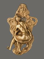 A Max Blondat gilded bronze Door knocker.jpg