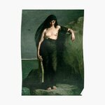 Sappho, By Charles Auguste Mengin Premium Matte Vertical Poster.jpg