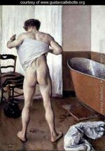 Gustave Caillebotte Man At His Bath Painting Reproduction _ gustavcaillebotte_org.jpg