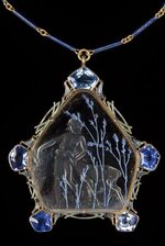 Jupiter and the goat Amalthea, 1905_Enamel,.jpg