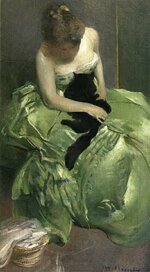 'The Green Dress', C. 1896. John White Alexander.jpg