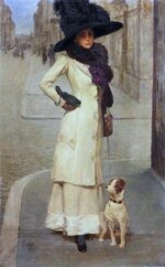 'Lady with a little dog'1911. Fabio Cipolla.jpg