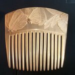 'Papillons de jour',Lalique Horn Enamel Gold 05.jpg
