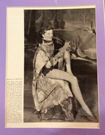 1950 Kathryn Hepburn Movie Starlet Matted Vintage 11x14 Print.jpg