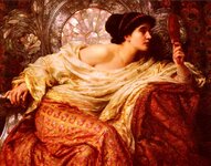'The Mirror',1869.  Francis Bernard Dicksee_.jpg