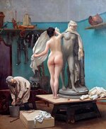 'The end of the pose' 1886. Jean-Leon Gerome .jpg