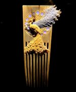 Peacock Comb, 1902. Lalique.jpg