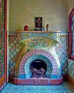 Fireplace, 1909 in Barcelona.jpg