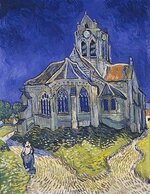 'Church In Auvers', 1890. Vincent van Gogh.jpg