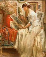 'The Japanese Print'1913.Fernand Toussaint.jpg