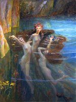 'Les Néréides', 1927. Gaston Bussiere.jpg