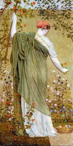 'A Garden', 1869. Albert Moore__.jpg