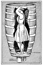 Giclee Print_ Diagram of Mrs Anne Edson Taylor in the Barrel in Which She Plunged over the Nia...jpg
