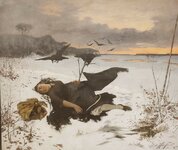'Prey of the Ravens', 1884. Marcel Harasimowitz  .jpg