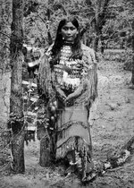 Kiowa Woman, 1905 - Photo Print - Native American Art - Vintage Old Photo - Western Photo - We...jpg