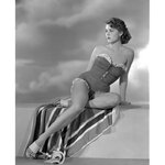 Peggy Castle wearing a bathing suit Photo Print - 24 x 30.jpg