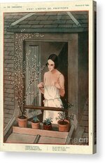 1920s France La Vie Parisienne Magazine Acrylic Print by The Advertising Archives.jpg