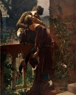 Romeo and Juliet on Balcony'1886 Julius Kronberg.jpg
