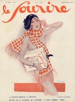 Le Sourire, January 1930 (Cover art by Suzanne Meunier).jpg
