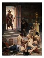 'Brennus, Leader of the Senone Celts who Sacked Rome c_ 390-83 BC' Giclee Print - Paul Joseph ...jpg