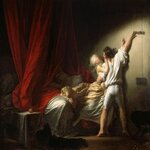 'The Bolt' ,1777 Jean Honore Fragonard.jpg