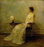 Lady in white #2, 1910, Thomas Dewing .jpg