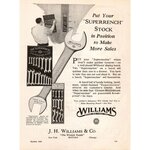 1926 Williams Wrenches Vintage Print Ad Antique Mechanic Tools Memorabilia Photo Automobile Se...jpg