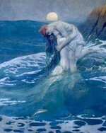 'The Mermaid', circa 1910. Howard Pyle.jpg