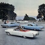 Vintage 1960's Cadillac Gang's All Here Color Advertisement Ad White Blue.jpg