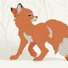 Bushy Fox tail